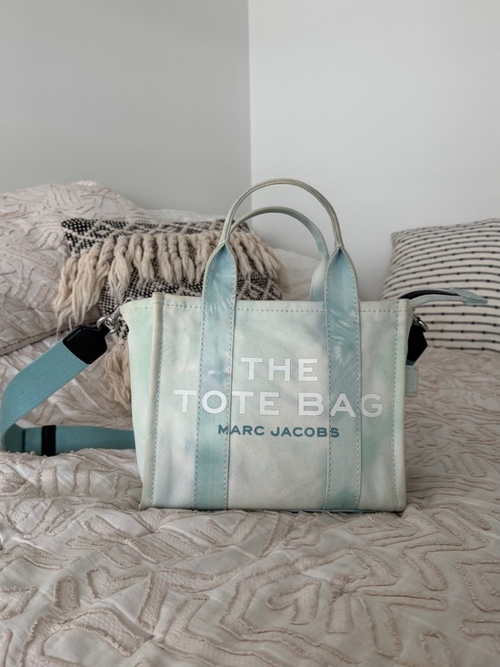 Marc Jacobs Handbags - Marc Jacobs Mint Tie-Dye Canvas Tote Bag